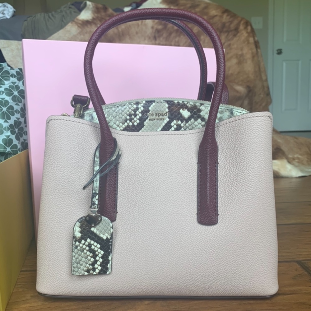 Kate Spade New Snake Medium Satchel